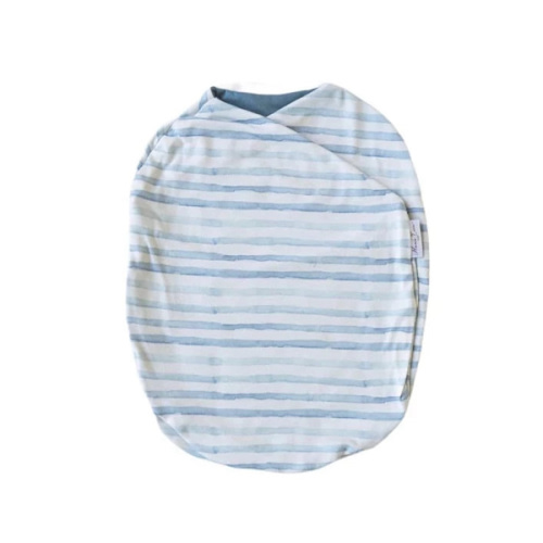CHAMBRAY WAVES COCOON SWADDLE MEDIUM