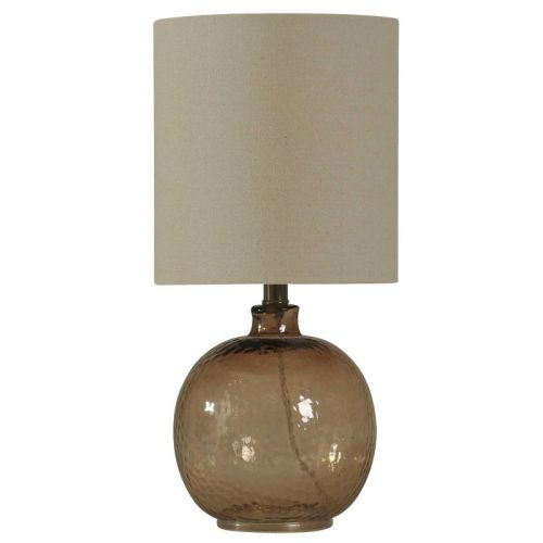 Stylecraft Table Lamp Auburn : Glazed Glass, Adjustable Head Tilt, No Assembly, Ul Listed