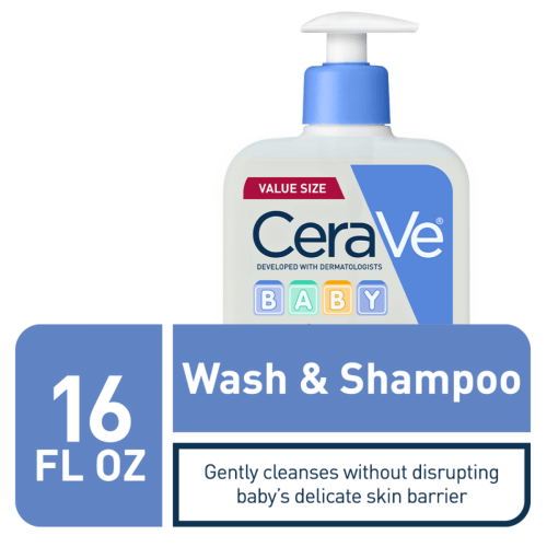 Cerave Baby Wash and Shampoo 16oz