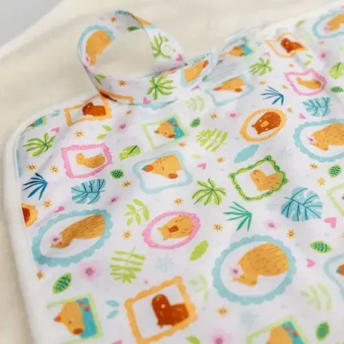 Ultra-Soft Bamboo Machine Washable and Wipeable Diaper Change Mat