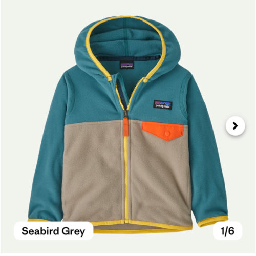 Patagonia Baby Micro D® Snap-T® Fleece Jacket