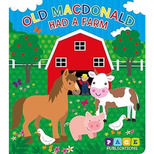 Old MacDonald Had a Farm - Sing-along Song Kids Books - Childrens Books - Toddler Books by Page Publications