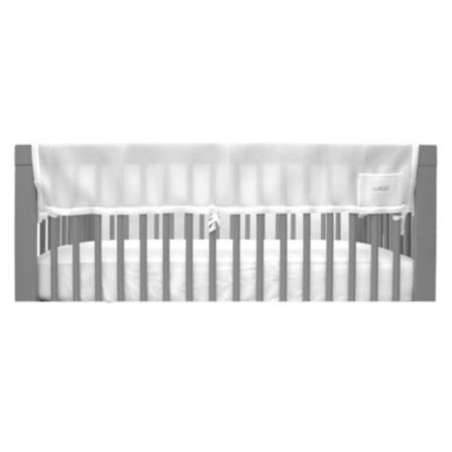 Breathable Mesh Crib RailGuard Teething Cover, 51" Long Panel