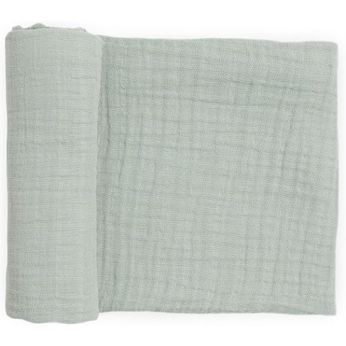 Muslin Swaddle Blanket for Newborns & Infants | Soft & Breathable Fabric | Baby Blanket for Swaddling, Nursing, Shower Gifts (White Sage)