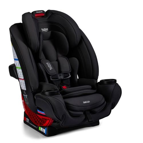 Britax One4Life All-in-One Car Seat Click Tight Installation and SafeWash Fabric - Raven Black: No-Rethread Harness, Minimum Weight Rear Facing 5 lbs