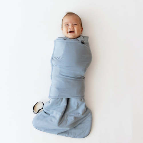 Sleep Bag Swaddler in Slate 1.0