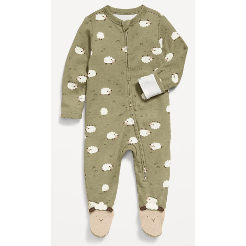 2-Way-Zip Sleep & Play Footed One-Piece for Baby