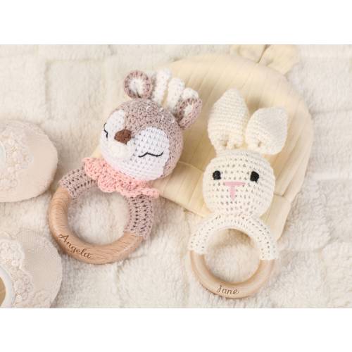 Personalized Baby Rattle,Personalized Baby Shower Gifts,Custom Baby Rattle,Newborn Gifts,Birthday Gift,Baby Gift,Engraved Rattle With Name