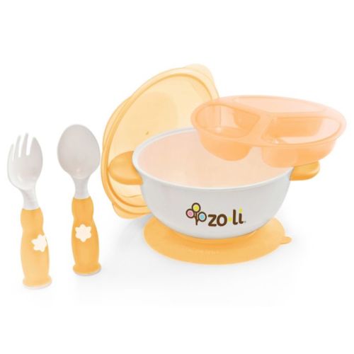 ZoLi 5-Piece Feeding Kit in Orange