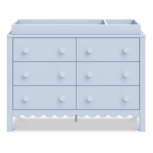 DaVinci Sammy Scallop 6 Drawer Dresser