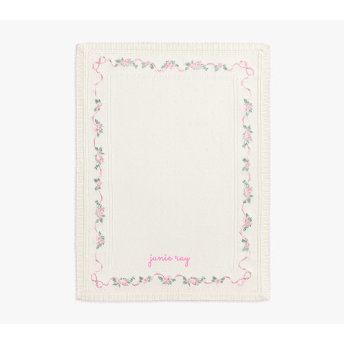 LoveShackFancy Hearts of Roses Knit Baby Gift Set