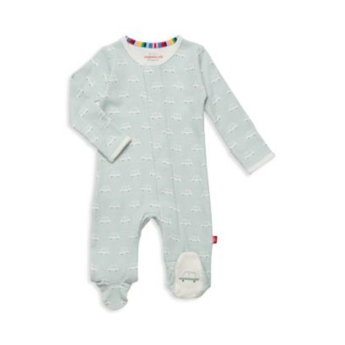 Unisex Beep Beep Time For Sleep Cotton Snug Fit Footie - Baby