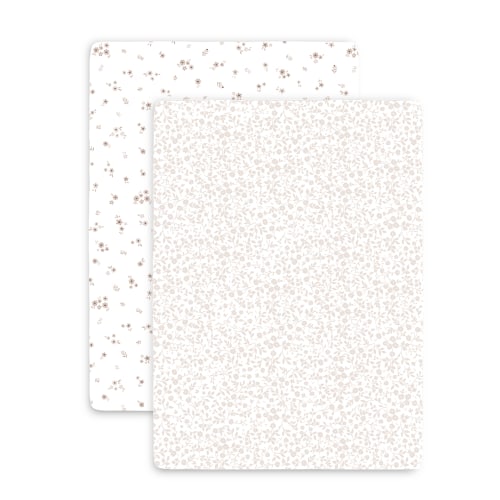 Organic Mini Crib Sheet - Bloom & Gardenia