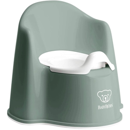Amazon.com: BabyBjörn Potty Chair, Deep green/White : Baby