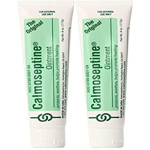 Calmoseptine Ointment by Calmoseptine, 4 Ounce (Pack of 2)