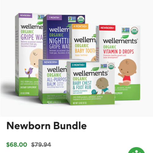 Newborn Baby Bundles & Sets - New Baby Boy & Girl Starter Pack | Wellements
