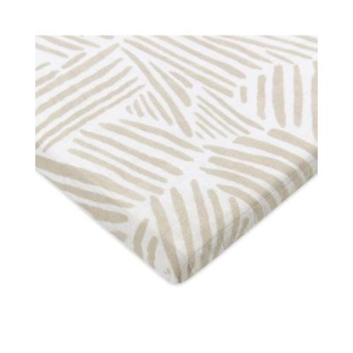 All Stages Bassinet Sheet in GOTS Certified Organic Muslin Cotton