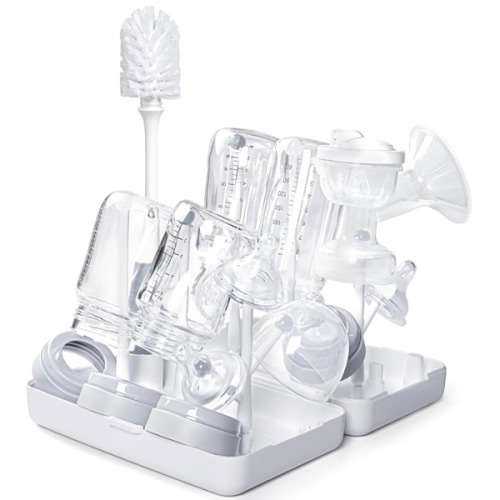 Termichy Travel Baby Bottle Drying Rack, Compact Size with Large Capacity for Working Mom, Visit Families, Friends or Camping with Baby Gary