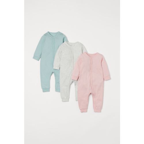 3-pack Cotton Jumpsuits