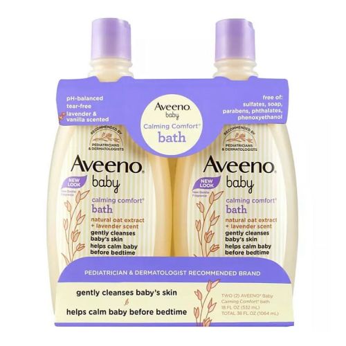 Aveeno Baby Calming Comfort Bath Wash (18 fl. oz., 2 pk.)