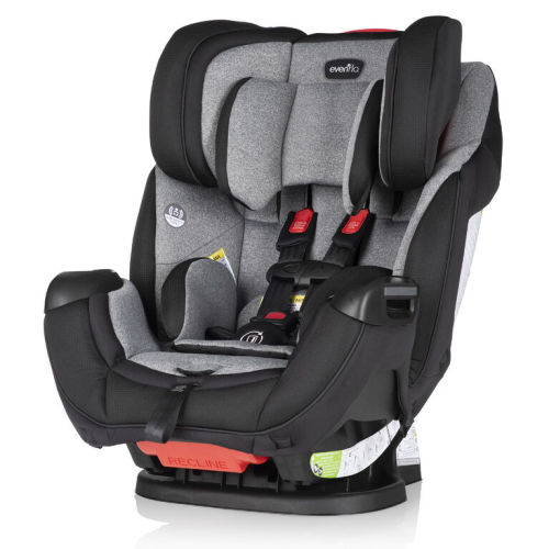 Evenflo Symphony DLX All-in-One Car Seat - Ashland Grey