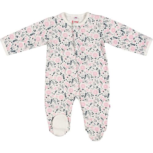 Magnetic Me Footie Pajamas - 100% Organic Cotton Baby Pajamas - Quick Magnetic Fastener Sleeper for Baby Boy and Girl