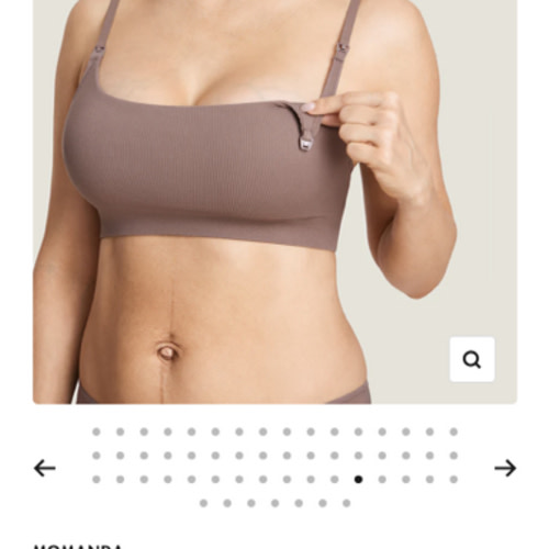 Ribbed Scoop Nursing Bralette