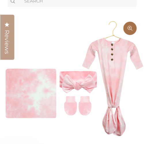 Emily Newborn Headband Bundle (Gown)