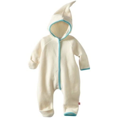 Zutano Cozie Fleece Baby One-Piece Elf Romper with Hood