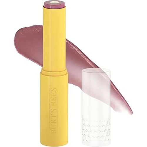Burt’s Bees Stocking Stuffers Tinted Boosted Balm, Misty Mauve, Hydrating Tinted Lip Balm, 24 Hour Lip Moisturizer with Responsibly Sourced Beeswax, 100% Natural Origin, 1 Count, 0.16oz