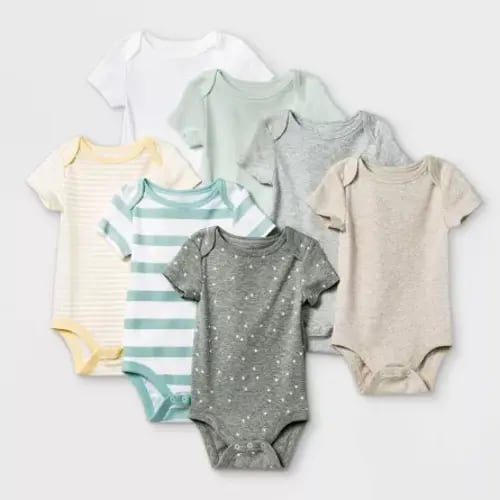 Baby 7pk Basics Bodysuits - Cloud Island™