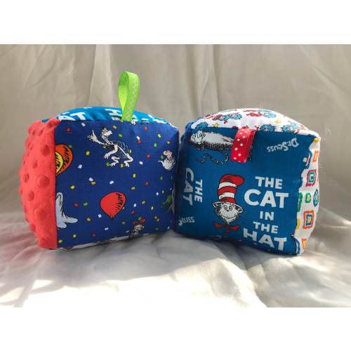 Dr. Seuss Cat in the Hat soft baby blocks