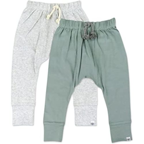 HonestBaby Honest Pants Joggers Pull on 100% Organic Cotton for Infant Baby and Toddler, Boys, Girls, Unisex