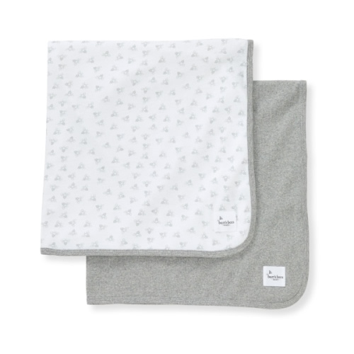 Bee Essentials Single Ply Organic Baby Blankets Set of 2 | Burt's Bees Baby®