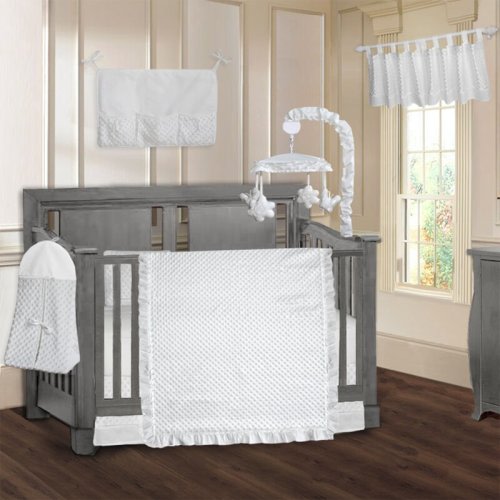 Harriet Bee Salim Minky Ultra 9 Piece Crib Bedding Set & Reviews | Wayfair