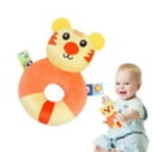 Kbndieu Baby Rattles Toys, Infant Developmental Hand Grip Baby Toys, Cute Stuffed Animals Soothing Toys for 3 6 9 12 Months and Newborn Toys Birthday Gifts on Clearance