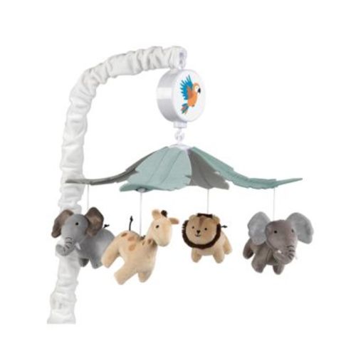 Jungle Friends Musical Baby Crib Mobile Animals Soother Toy