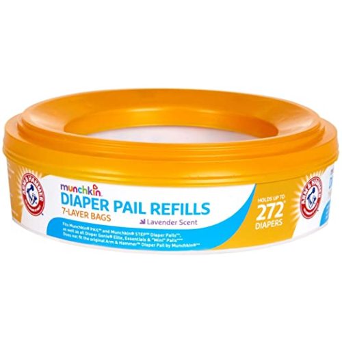 Munchkin Arm & Hammer Diaper Pail Refill Rings, 272 Count, 1 Pack - 1 Pack (272 Capacity)