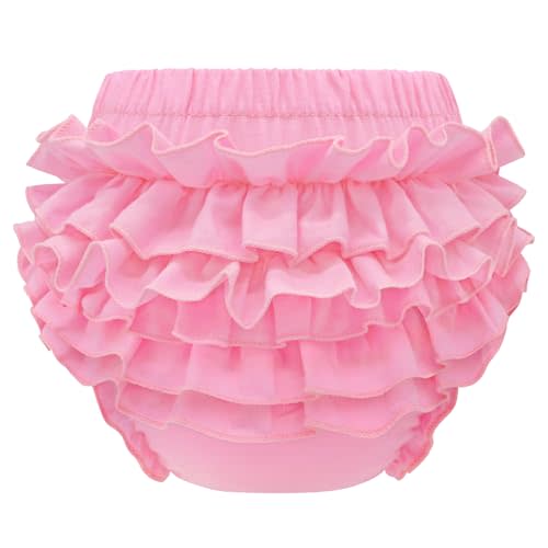 Diaper Covers for Girls Baby Bloomers Cotton Ruffle Bloomers for Toddler Girls Newborn Infant Shorts Baby Underwear