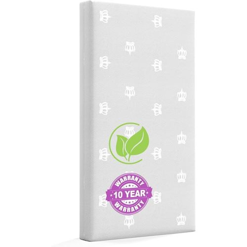 Breathable Crib & Toddler Mattress, Dual-Sided, Memory Foam, Waterproof, Removable and Machine-Washable Cover for Toddler and Baby, Standard Size Baby Mattresses for Crib 52" x 27" x 5
