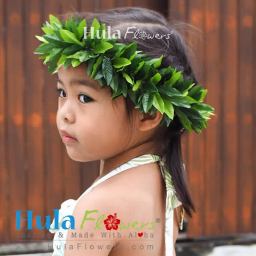 Expandable Silk Maile Haku Baby | HulaFlowers.com