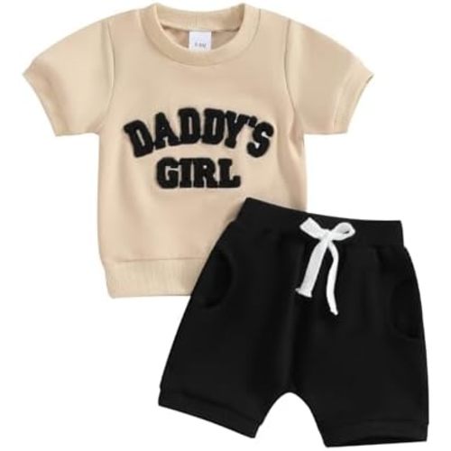 YINGISFITM Toddler Baby Girl Summer Clothes Flower Short Sleeve T Shirt Tops Floral Shorts Set Casual Cute Outfit