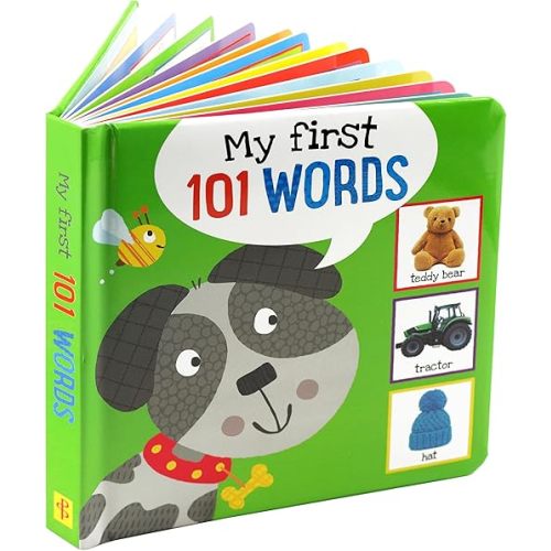 My First 101 WORDS Padded Board Book Board book – Illustrated, January 24, 2020