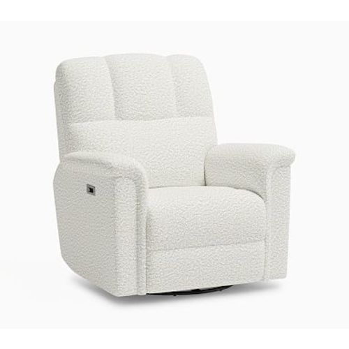 Lullaby Power Recliner Performance Brushed Boucle Ivory