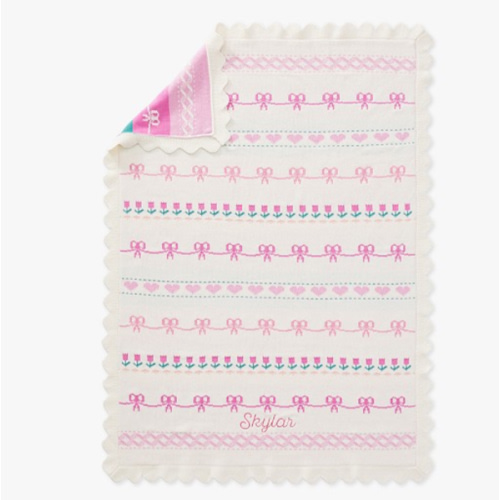 LoveShackFancy Fair Isle Baby Blanket