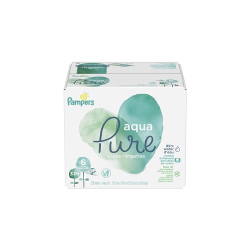 Pampers Aqua Pure Baby Wipes Bulk Pack