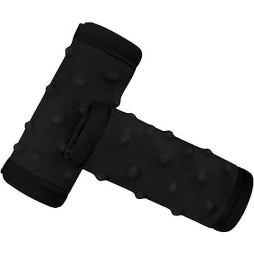 Pro Goleem Car Seat Strap Covers for Babies Unisex Soft Car Seat Strap Shoulder Pads for All Car Seats, Stroller, Pushcar, Small Size Designed for Newborn, Black