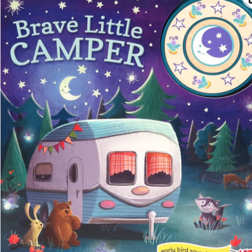 Brave Little Camper Interactive Baby & Toddler Early Bird Sound Book for Little Campers