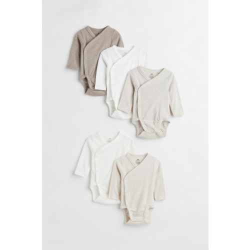 5-pack Cotton Bodysuits