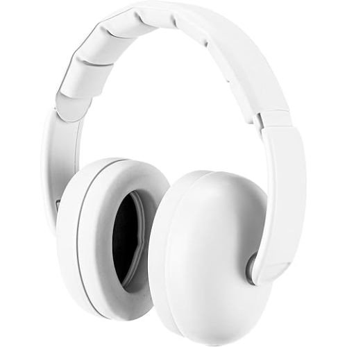 ProCase Baby Ear Muffs Noise Protection, NRR 26 dB Noise Cancelling Headphones for Airplane, Toddler Infant Ear Protection for 3 Months to 2 Years -White